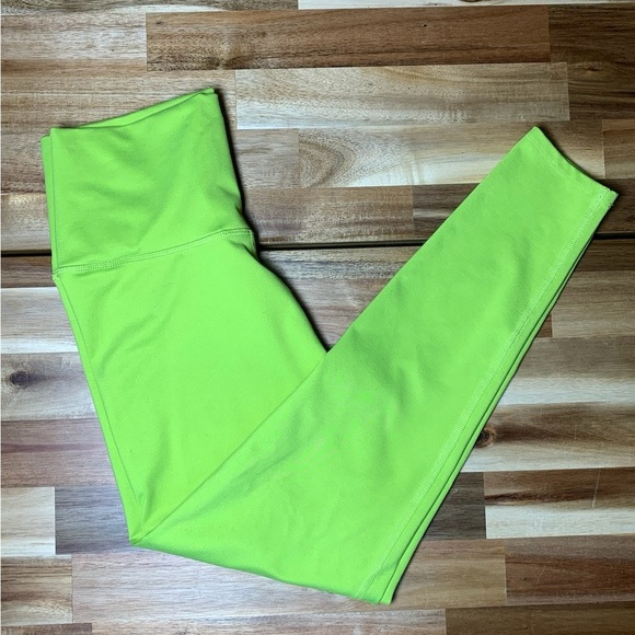 Core 10 Women's All Day Comfort High-Waist Full-Length Yoga Legging Bright Green - Picture 6 of 12